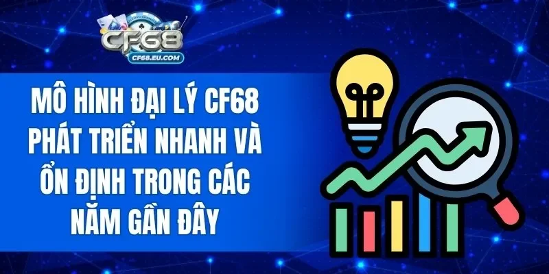 Mô hình đại lý CF68 phát triển nhanh và ổn định trong các năm gần đây